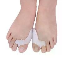 ราคา 1คู่ ซิลิโคน SEBS คั่นแยกนิ้วเท้า (หัวแม่เท้า,นิ้วชี้) ลดอาการ bunions, hallux varus และ hammer toe C005 (1729605037824575872)