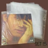 ราคา [จัดส่งทันที] SET15ซอง ซองซิปลอคใส ใส่แผ่นเสียง Vinyl 12นิ้ว (1731473107158337326)