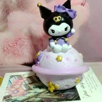 ราคา กระปุกออมสิน Vinyl Kuromi และ My Melody ทำด้วยมือ ของขวัญของเล่นตุ๊กตา (1731873170760173501)