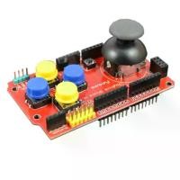 ราคา Game Joystick Shield for Arduino โมดูลจอยสติกและปุ่มกด (1730257308264270153)