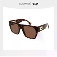 ราคา [ของแท้] FENDI BAGUETTE แว่นกันแดด รุ่น FE40124F (1731696923079902865)