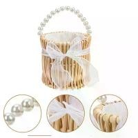 ราคา กระเป๋าสาน กระเป๋าถือประดับไข่มุก พรอพเที่ยวทะเล ออฟฟิศ baguette by labella ราคา ถูก มากกก uniq lobag ทอรี่ เบิร์ช สไตล์ วินเทจ (1731667216144762847)