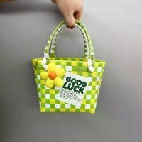 ราคา กระเป๋าทอ, กระเป๋าถือ, กระเป๋าสะพายไหล่, กระเป๋าชายหาด, ตะกร้า, กระเป๋าโท้ทผู้หญิง, ตะกร้าของขวัญ ipad bag beach bag hobo bag ทอรี่ baguette by labella ผ้า ทอลาย ริ้ว (1731665738148971863)