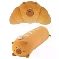 ราคา หมวกซาลาเปาหนังวัว 55 ซม. หมอนแถบยาวพร้อมหนังวัวและปลาดาว หมอนแคปปิบาร์ยาว Baguette หมอนแคปปิบาร์ (1731266814539434450)