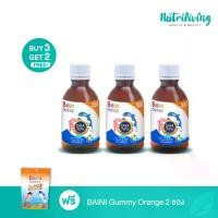 ราคา แพ็ค 3 Nutrimaster Bain Syrup 150 ml. (1730168640705563343)