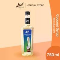ราคา ลิน ไซรัป กลิ่นมะพร้าว น้ำเชื่อมสำหรับมิกซ์ดริ๊งค์ (ขนาด 750 มล.) Lin Syrup ( Coconut ) (1730045540240296086)