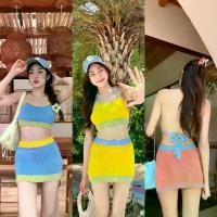 ราคา Luc Syrup Set ชุดเซ็ต2ชิ้นเกาะอก+กระโปรงไหมพรม ดีเทลคล้องคอ สายฝอ สายทะเล (1730998747491043859)