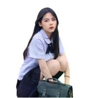 ราคา ชุดนักเรียนไทย สไตล์ JK เสื้อเครื่องแบบหญิง แขนสั้น จบการศึกษาชั้น มัธยมต้น ปักลายพร้อมเนคไท หรีด ปิกาจู ชุด เซร่ามูน แอน อินทนู ข้าราชการ ชุด จอมทัพ ไทย madis wardrobe ชุด ใน วรรณคดีไทย (173195540311