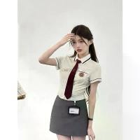 ราคา ชุดเครื่องแบบกระโหลก สไตล์เกาหลี เสื้อเชิ้ตสั้น แขนสั้น หญิง มัธยมต้น สไตล์ JK หรีด ปิกาจู หรีด ปิกาจู อินทนู ข้าราชการ ชุด จอมทัพ ไทย madis wardrobe ชุด ใน วรรณคดีไทย (1731964647558579637)