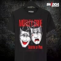 ราคา เสื้อยืดวงร็อค MOTLEY CRUE Theater of Pain - เสื้อยืดวินเทจ NSA สีดำพรีเมียมสำหรับผู้ชาย (1732022435578152615)