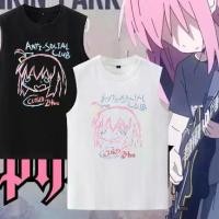 ราคา เสื้อยืดแขนกุด, อุปกรณ์ต่อพ่วง Lonely Rock Gotou Ichiri Avatar สไตล์เดียวกัน, เสื้อกีฬาผ้าฝ้ายแท้, เสื้อผ้า Anime Pain, คอสเพลย์ (1732327901092743983)