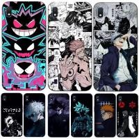 ราคา เคส Samsung A10, ฝาหลังโทรศัพท์ซิลิโคน, สำหรับ Samsung Galaxy A10 GalaxyA10 A 10 SM-A105F A105 A105F, เคส TPU สีดำ, อะนิเมะยอดนิยม gojo pain goku (1730158297299781842)