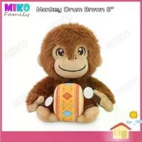 ราคา ตุ๊กตา Monkey Drum Brown ลิงตีกลอง ขนาด 8 นิ้ว ลิขสิทธิ์แท้ มอก. (1732131386005294041)