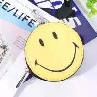 ราคา Keep coin and smiles ᵕ̈ กระเป๋าในเศษเหรียญแบบหนัง ห้อยเป็นพวงกุญแจก็ได้ กระเป๋าเศษตังสมายลี่ กระเป๋าเศษเหรียญหน้ายิ้ม ขายร้อน (1731696649717713717)