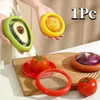 ราคา กล่องเก็บของในครัว, ภาชนะใส่ผักและผลไม้, กล่องสด, อโวคาโด, มะเขือเทศ, มะนาว, หัวหอม, สด, กรอบ, อุปกรณ์ครัว, 1 ชิ้น evergreen container (1730609335760554032)