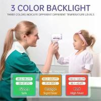 ราคา เครื่องวัดไข้แบบยิง [แถมถ่าน] ปิดเสียงได้ บันทึกผลย้อนหลัง เครื่องวัดอุณหภูมิหน้าผากอินฟราเรด ปรอทวัดไข้เด็ก เครื่องวัดไข้ดิจิตอล ที่วัดไข้เด็ก Thermometer (1731008547619506497)