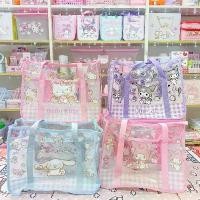 ราคา กระเป๋าถือPVCใหญ่ คิตตี้ Kitty มายเมย์ MyMelody คุโรมิ Kuromi ชินนามอน Cinnamon Sanrio ซานริโอ้ลิขสิทธิ์แท้ แนะนำ (1731860434431542328)