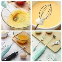 ราคา เครื่องตีฟองนม เครื่องตีฟองนมไฟฟ้า ชาร์จแบบUSB เครื่องตีฟอง พกพาสะดวก อุปกรณ์ทำขนม ที่ตีฟองนมผสม mixer (1732201175604038179)