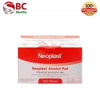 ราคา [COD] Neoplast alcohol pad นีโอพลาส แอลกอฮอล์ แผ่น 1 กล่อง ( 200 ชิ้น ) (1732265586477926720)