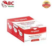 ราคา [COD] Neoplast alcohol pad นีโอพลาส แอลกอฮอล์ แผ่น 1 กล่อง ( 200 ชิ้น ) (1732061062040487148)