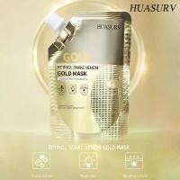 ราคา [COD]HUASURV Yellow Alcohol Snake Venom Gold Mask Peel-off Mask ช่วยให้ผิวที่หยาบกร้านชุ่มชื้นและเรียบเนียนขึ้น (1731615110900582113)