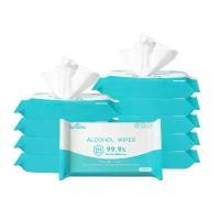 ราคา Narumi ทิชชู่เปียก Alcohol 75% ทิชชู่แอลกอฮอล์ 100 pieces กำจัดแบคทีเรียฆ่าเชื้อโรค 99.9% ส่งไวจากไทย สินค้าขายดี ส่งไวจากไทย (1732287002085983619)