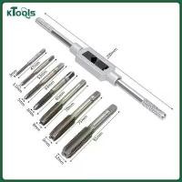 ราคา ZWCTBU Ktools 8 ชิ้น ชุดต๊าบเกลียว ชุดด้ามต๊าปเกลียว ดอกต๊าปเกลียว ตัวผู้ ขนาด M3 M4 M5 M6 M8 M10 M12 สำหรับงานไม้ พลาสติก และโลหะแผ่น ดอกต๊าปเกลียว COD scissors ดอก ต๊าป (1731917557090124828)