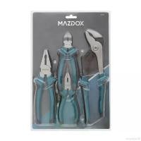 ราคา empathy38 คุณภาพรับประกันได้ คีมชุด MAZDOX W202010 4 ชิ้น/ชุด คีมอเนกประสงค์ คีมตัดข้าง อุปกรณ์เครื่องมือช่าง ชุดคีมงานช่าง เครื่องมือช่างและฮาร์ดแวร์ Multi-purpose pliers (1731732935691831986)