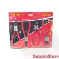 ราคา ANTON CIRCLIP PLIERS คีมถอดปิ้นล็อค 7 นิ้ว คีมถ่างแหวน คีมหุบแหวน คีมหุบถ่าง (1730259671313386200)