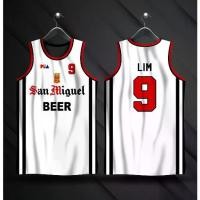 ราคา PBA RETRO JERSEY, SAN MIGUEL BEER SAMBOY LIM # 9 JERSEY, FULL SUBLIMATION (1732033291001693405)