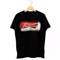 ราคา เสื้อยืดลําลอง ผ้าฝ้าย แขนสั้น พิมพ์ลาย BUDWEISER BEER CASUAL DOPE SMART GRAPHIC BLACK 01 สําหรับผู้ชาย ผ้าไหม ผ้าสำลี ผ้าไหม ผ้าสำลี (1730173014468365206)