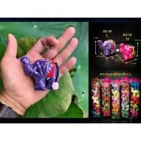 ราคา พวงกุญแจตุ๊กตาช้าง 1 แพ็ค 5 ตัว พวงกุญแจช้างผ้า มี 2 ขนาดให้เลือก Thai Elephant souvenir พวงกุญแจ (1731662634555115268)