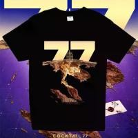 ราคา เสื้อยืดวง Cocktail 77 ทัวร์คอนเสิร์ต | ผ้าฝ้ายใส่สบาย | สำหรับผู้ชาย ผู้หญิง | S-5XL (1731501197247612206)