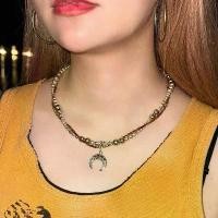 ราคา สร้อยคอ handmade พร้อมจี้พระจันทร์ N.G.N Night จาก Cocktail Negroni ความยาว 43+5 cm (1732195881968633260)