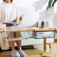 ราคา ตะกร้าแขวนใต้โต๊ะ ไม่ต้องเจาะ ชั้นเก็บของศิลปะเหล็ก เหมาะสำหรับตู้ครัว แบ่งช่อง ตะกร้า แมว กระป๋อง ใส่ กาแฟ โครง หวาย แผง แขวน สินค้า ของ เตรียม คลอด ใบ ใหญ่ ผ้า เด็กหอ transpare (1731961041373923288)