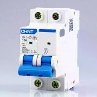 ราคา COD CHNT CHINT NXB-63 2P AC 10ka 230/400V Miniature Circuit Breaker C 6 10 16 20 25 32 40 63A Overload Protector DZ47 C สไตล์ Air Switch (1731782437679433469)