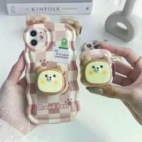 ราคา พร้อมส่งในไทย T4S120&A4 Set Case หมีนูน Bread bear เคสสำหรับ iPhone+AirPods case เคสหมีนูน+ไอริง 11-14Promax,GenPro2 มีบริการเก็บปลายทาง (1731206322462360595)