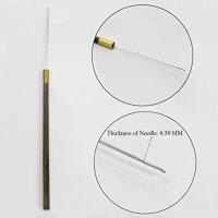 ราคา พร้อมส่ง Indian aari embroidery needle เข็มปักผ้าอินเดีย ปักลูกปัด เลื่อม ดิ้นเงิน ดิ้นทอง หัวเข็ม 0.5 มิล สินค้าแนะนำ (1731852641041680027)