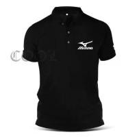 ราคา Mizuno เสื้อยืดโปโลกีฬา กอล์ฟ โลโก้ปัก EMBROIDERY สไตล์ EDR-078 โปโล คอจีน (1731906332848129958)