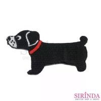 ราคา ตัวรีดการ์ตูนหมาดำ ตัวรีดติดเสื้อ อาร์มปักตกแต่ง DIY EMBROIDERY PATCH (00080392) (1729974582115731479)