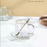 ราคา ขายร้อน แก้วกาแฟใส แก้วกาแฟ ดีไซน์เลิศ Breakfast Glass แก้วกาแฟ Ocean Espresso / Cappuccino กาแฟร้อน ชาร้อน (1732142864211477959)