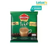 ราคา มอคโคน่า กาแฟ ปรุงสำเร็จ ชนิดผง ทรีโอ เอสเปรสโซ 15.8 กรัม x 40 ซอง MOCCONA TRIO ESPRESSO 3IN1 15.8G X 40S (1729992544426822428)