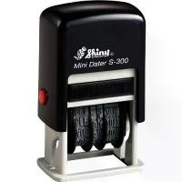 ราคา จัดส่งในกรุงเทพฯ ตรายางวันที่ หมึกในตัว Shiny Self Inking Dater Stamp S300 ขนาดอักษร สูง 3 มม. (1732207345135552712)