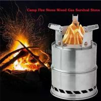 ราคา [พร้อมส่ง] Camp Fire Stove Wood Gas Survival Stove เตาชีวมวล เตาสนามเดินป่า สแตนเลส พกพาสะดวก เตาสนาม เตาถ่าน เตาเดินป่า สำหรับ 4-6 คน รุ่น CF-003 สำหรับปรุงอาหาร กลางแจ้ง ตั้งแค (1732226127658649041)
