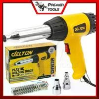 ราคา Delton เครื่องเป่าลมร้อน ปืนเป่าลมร้อน ปืนเชื่อม พลาสติก พีวีซี PVC พร้อมอะไหล่ ไส้ฮีทเตอร์ Heater 720 วัตต์ (1732061404487976289)