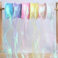 ราคา เส้นด้ายหางนางเงือกสีสันสดใส 4 ซม. แฮนด์เมด ผลิตโดย Yarn-Manufacturer DIY ริบบิ้นม้วนสีสันสดใส เหมาะสำหรับบรรจุภัณฑ์กล่องของขวัญดอกไม้ ริบบิ้นด้ายสีรุ้ง (1732131382588179813)