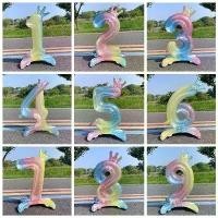 ราคา ลูกโป่งมงกุฎยืนหลากสี 32 นิ้ว ทำจากฟิล์มอลูมิเนียม เหมาะสำหรับงานเลี้ยงวันเกิดเด็กและตกแต่งภาพ อุปกรณ์ประกอบฉาก มี 0 1 2 3 4 5 6 7 8 9 kids balloons (1731512840795949845)