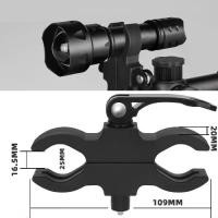 ราคา Barrel Scope Mount Clamp Clip, Quick Release Mount Holder for Flashlight Gun Scope Laser Sight Telescope Diameter 25mm-30mm กล้อง (1730313256490600802)