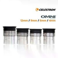 ราคา พร้อมส่ง เลนส์ใกล้ตา Celestron Omni Lens 4mm 6mm 9mm 12mm ขนาด 1.25" เลนส์กล้องดูดาว EYEPIECE Lens Telescope (1731349309590833482)