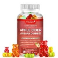 ราคา Mulittea Organic Apple Cider Vinegar Gummies อาหารเสริม 60 เม็ด (1732047253849737027)